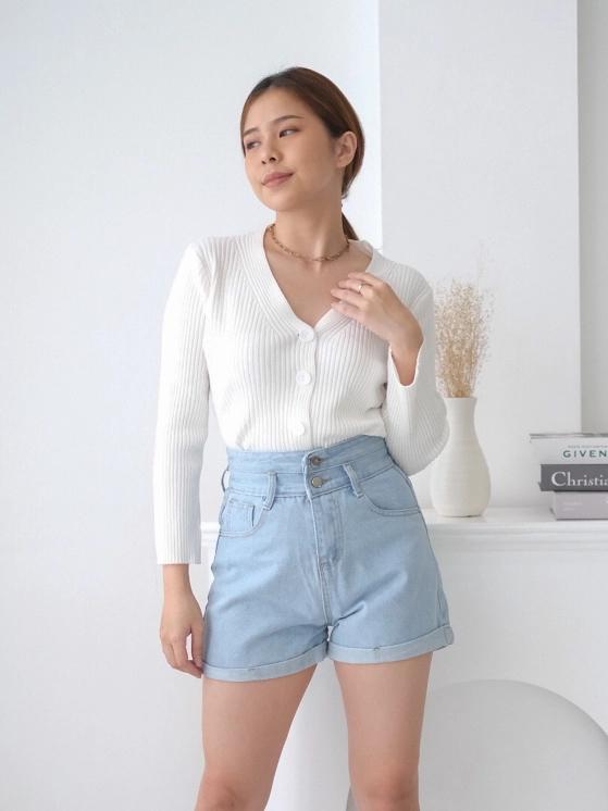 Agnes Short Pants  Light Blue