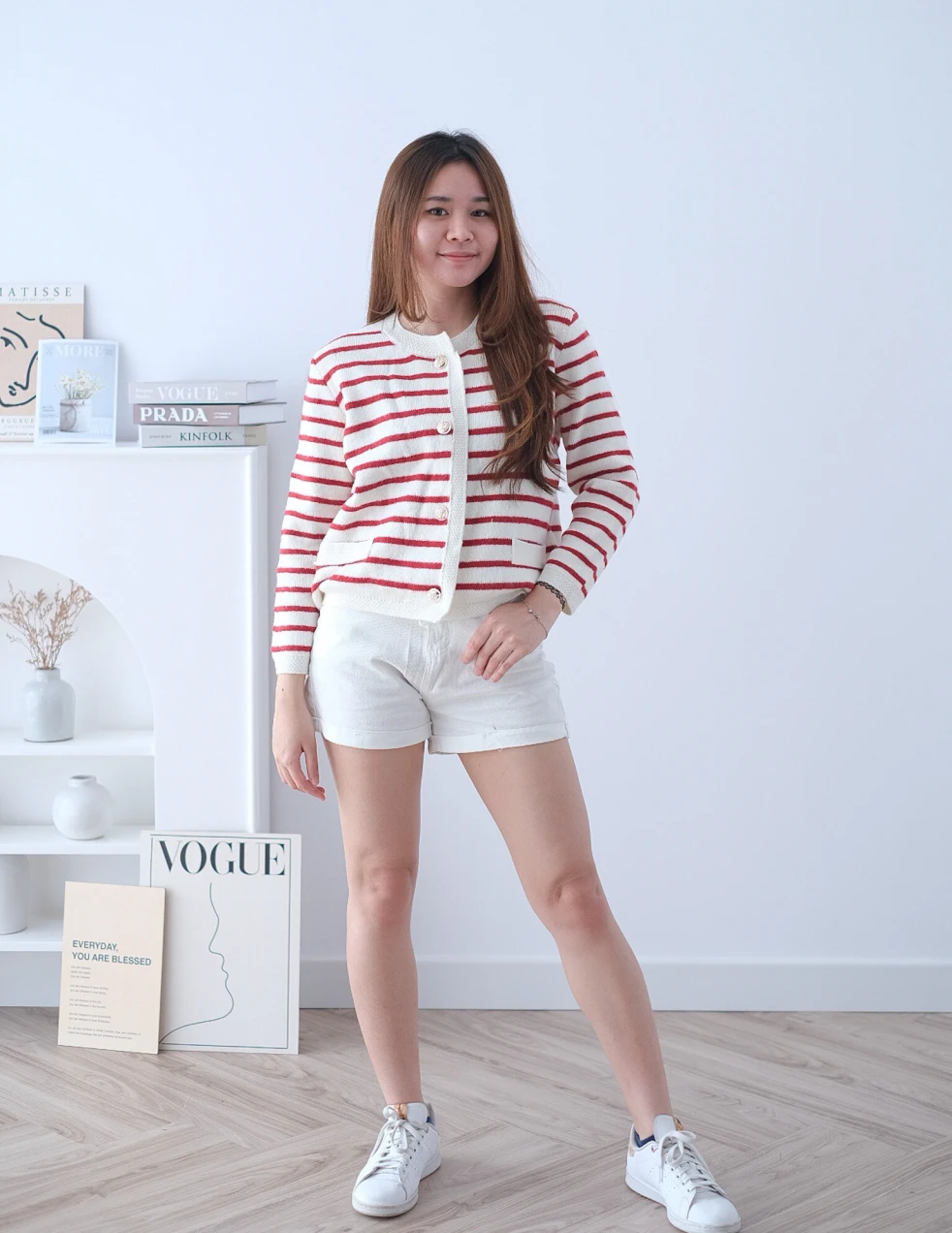 Cardigan Karin Cardigan - Red 2 ~item/2023/4/14/karin_cardigan_4